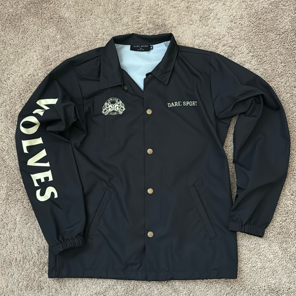 Darc Sport Wolves Snap Button 2018 Windbreaker Jacket